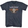 Weezer Adler Marineblau Heather Erwachsenen T-Shirt