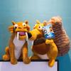 2070Cm Ice Age Plush Toys Stuffed Mammoth And Saber Toothed Tiger Cartoon Animals Soft Dolls For Birthday Gift Playmates