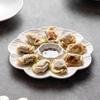 Kinesisk Keramisk Jiaozi-tallrik Restaurang Sashimi Sushi-tallrik Hotellkök Kreativ Bordsdukning Matprydnader Desserttallrik