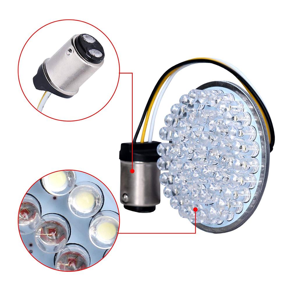 2 Inch Front Turn signal Motorcycle Led Light for Harleys and Rear LED Turn Signal Light