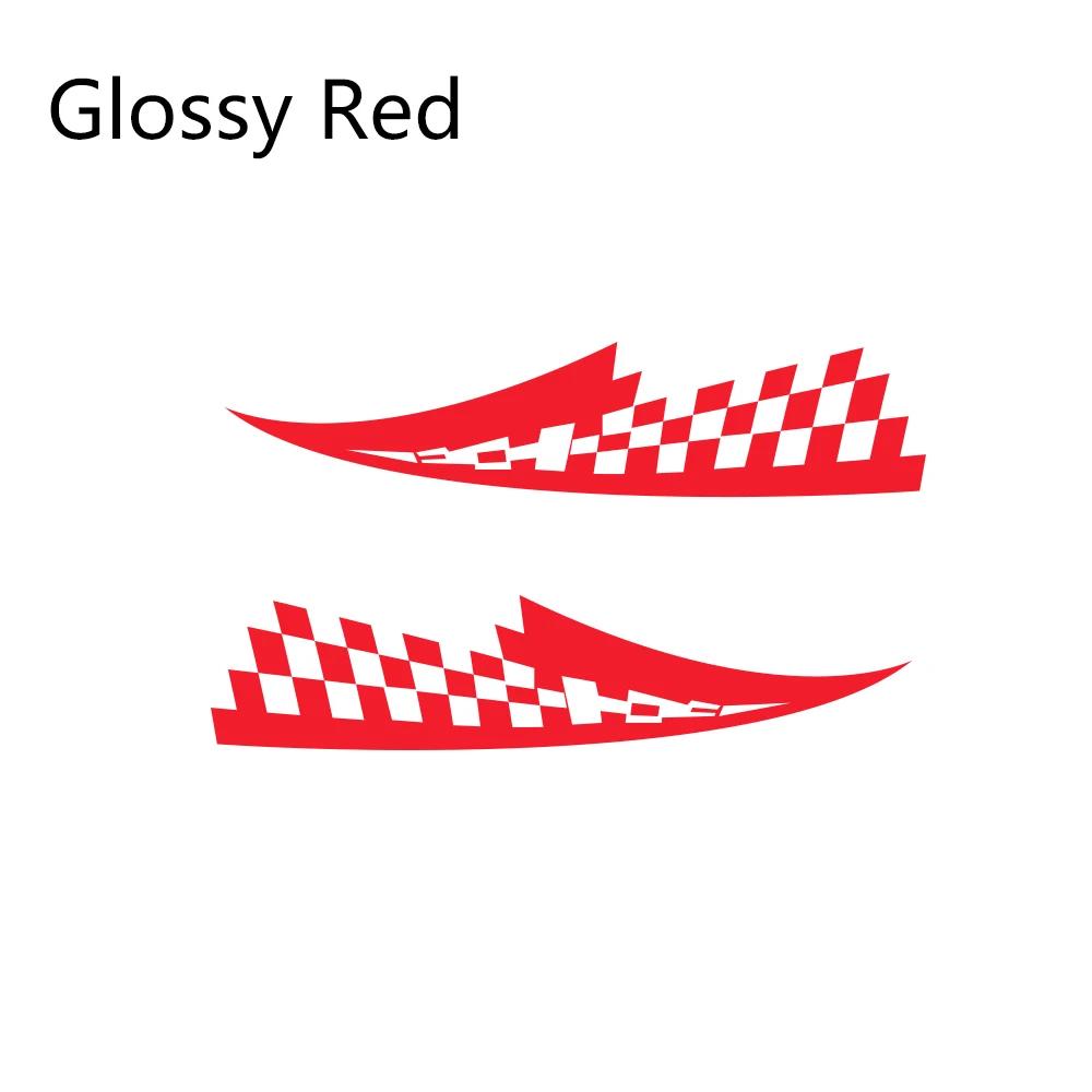 Universal Car Hood Over Stickers Vinyl Film Bonnet Decals Auto Racing Sports Style Fit All Models Automobiles Tuning Accessories