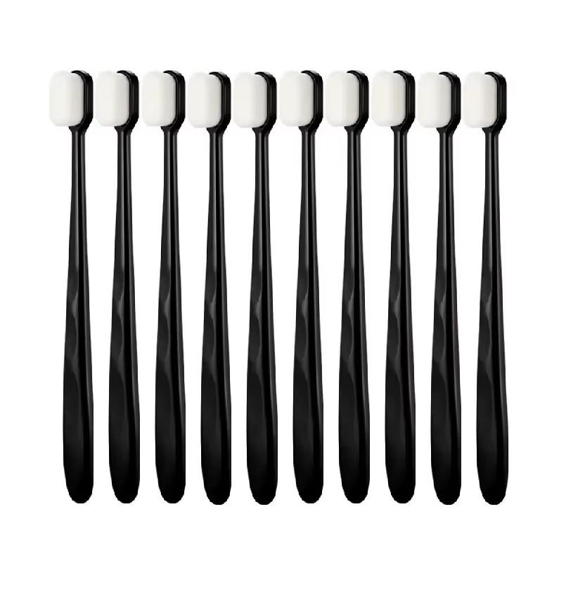 5/10Pcs Ultra-fine Soft Toothbrush Million Nano Bristle Adult Tooth Brush Deep Cleaning Portable Travel Dental Oral Care Brush