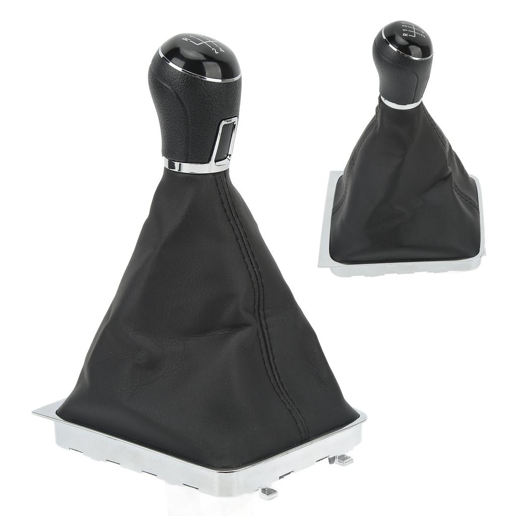 Gear Shift Knob Boot Gearstick Gaiter Kit Manual Transmission Replacement for B6 2005‑2010