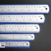 2Pcs Thicken 15cm-40cm Stainless Steel Ruler 39 Inch British Scale Durable Measuring Tool for School Office Household.