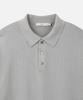 247Silijeu Supima Cotton Collared Half Knit Light Gray (Type B)