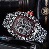 Tonneau AAA Quartz Watch Men 2025 Luxury Brand Men's Watch Top Waterproof Unique Creative Style Watch Wine Barrel Shaped Clcok