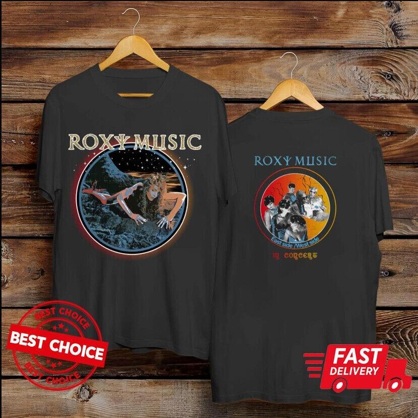 

Винтажная футболка группы Roxy Music Manifesto Tour S-3XL OM461 2XL