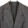 LANVIN wool tailored jacket R48-45 Gray Men's Used
