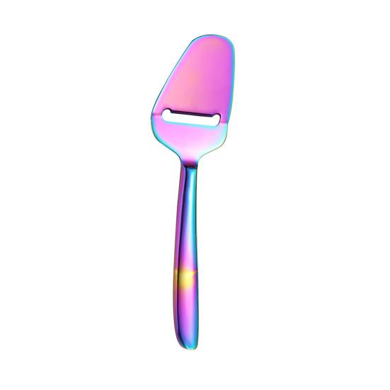 Cheese Cutter with Ergonomic Handle Design Stainless Steel Mirror Finish Utensils Rust-Resistant Cutter for Western Baking
