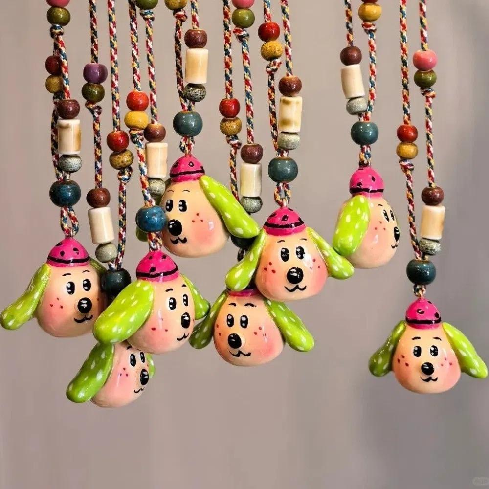 Schlüsselbeinkette Hundeanhänger Halskette Niedlicher Damenchoker Mode Cartoon Halskette Geschenke