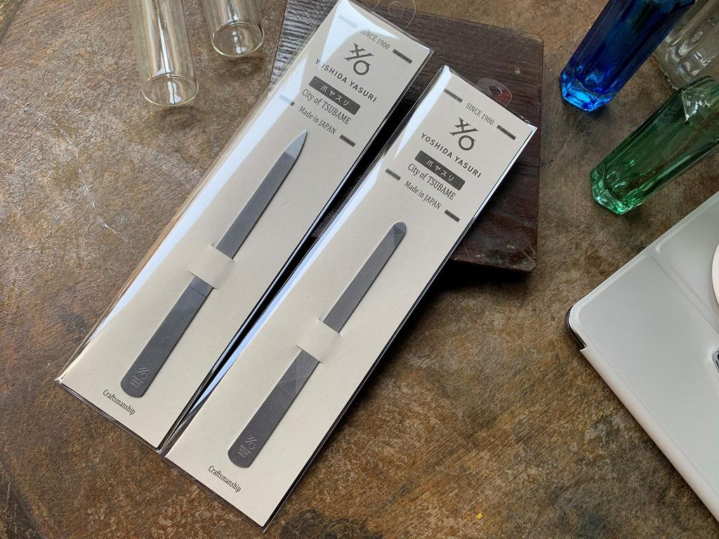 Yoshida File Manufacturing Nail Blister Co., Ltd. File, Silver, 150,