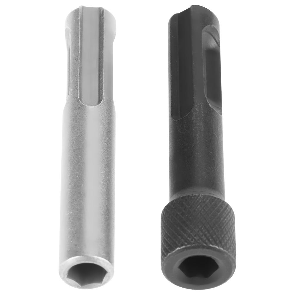 2 szt. 14" Przenośny Magnetyczny Uchwyt do Bitów do Wkrętarki z Chwytem Sześciokątnym SDS Adapter Gniazda