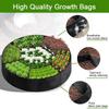 Felt Nonwoven Outdoor Garden Planter Round Flower Pot Garden Planting Bed