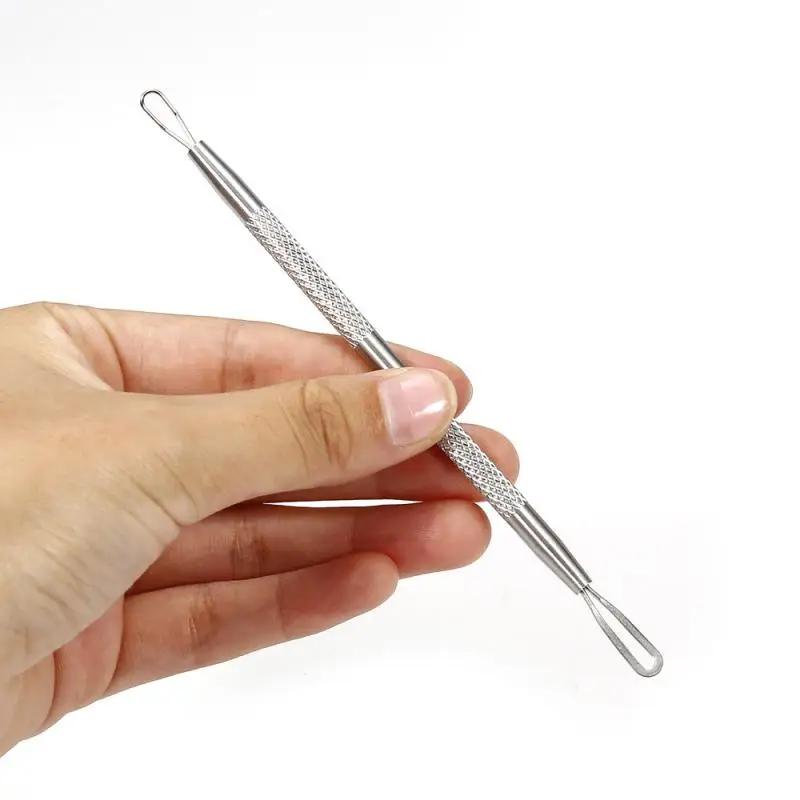 1PC Tools Kit Acne Extractor Blemish Remover Tool Spoon Remover Blackhead Pimple Needles Cleaner Needles Remove Tools