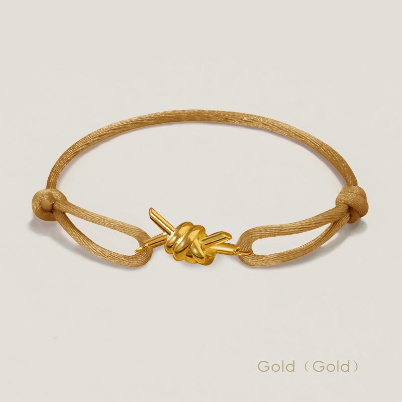 Classics KNOT Charm Bracelet For Women Lucky Red Silk Rope Adjustable Bracelets Femme Girls Fashion Jewelry Gift