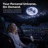 USB Starry Sky Projector Lamp Atmosphere Light Plug and Play Romantic Star River Night Light Bedroom/Car Top Projection Light