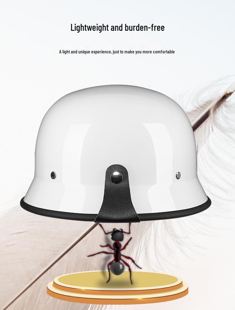 Unisex Half Motorcycle Helmet for Electric Vehicles - Model 307.