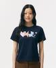 FALLETT Symbol Applique T-Shirt Navy