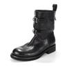Designer Flats Winter Boots Women'S Ankle Fashion Shoes For Woman Snow Chelsea Boots  Trend Dress New Gothic Ladies Boots
