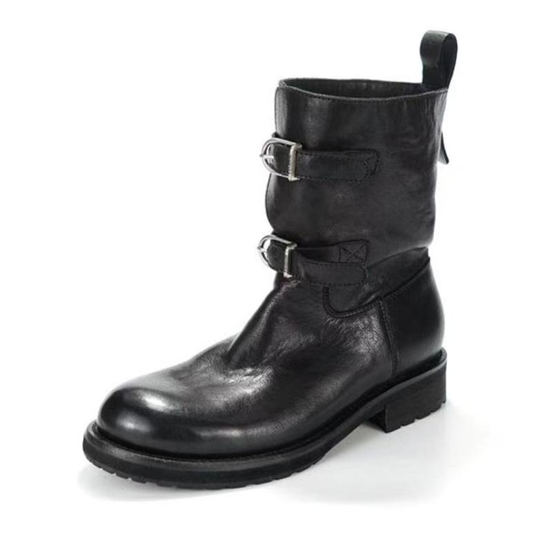 Designer Flats Winter Boots Women'S Ankle Fashion Shoes For Woman Snow Chelsea Boots Trend Dress New Gothic Ladies Boots