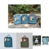 Unisex Waterproof Outdoor School Backpack With Large Capacity And Adjustable Strap