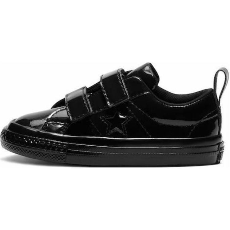 Converse One Star 2V TD Black Baby Sneakers 762522C