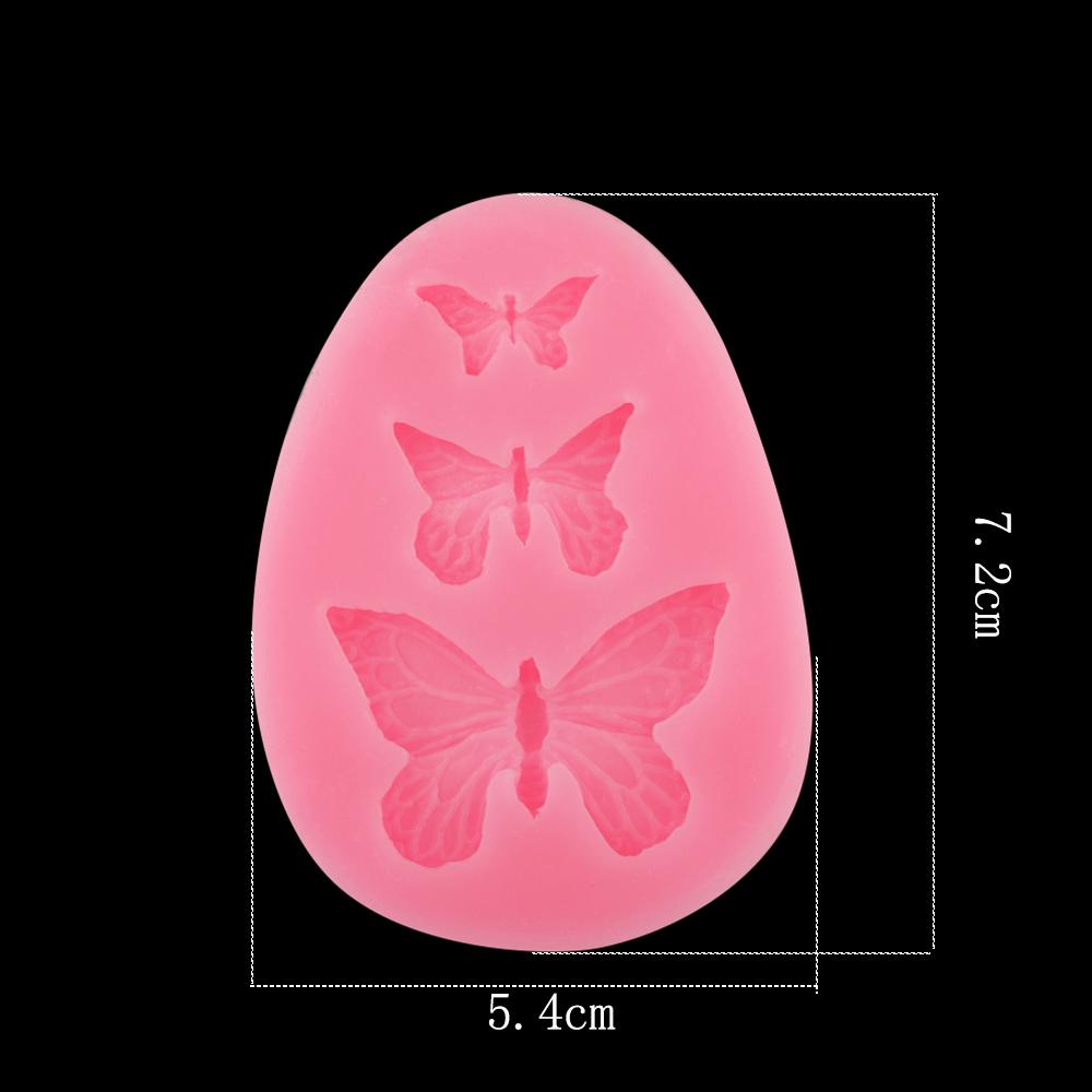 1pcs/bag Butterfly Shape Epoxy Resin Molds Charm Pendant Silcone Moulds For DIY Jewelry Making Epoxy Resin Craft Accessories