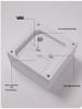 Nordic Style Silent Bedside Alarm Clock with Night Light GH210