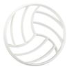Sports Ball Cookie Cutter BPA Free Non-Stick Tennis Badminton Football Shaped Molds for Kids Baking Activity Gift