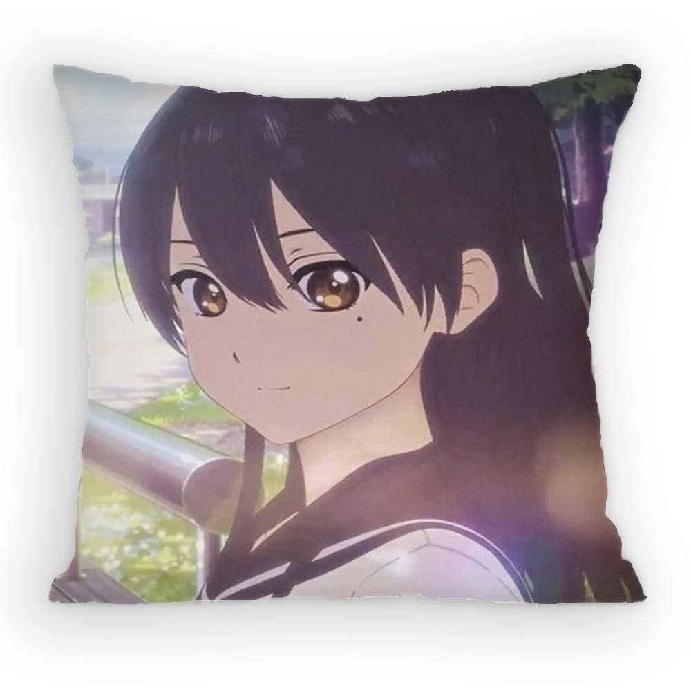 Hello World Naomi x Ruri Pillow Case Sofa Living Room for Bedroom car Headboard Backrest Cushion Square Cushion Nap Time