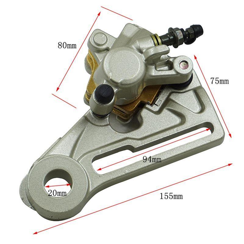 Unique Motorcycle Rear Brake Caliper Assembly Disc Hydraulic Brake Bump Caliper For 125 150 200 250 300 350 400 500 505