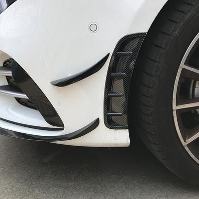 Auto Frontseiten-Lüftungsgitter Kotflügel ABS Carbonfaser-Optik Für Mercedes-BENZ A-Klasse W177 A200 A250 A220 A35 AMG Sport