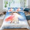 3D Jesus Duvet Cover Christian Sacred Jesus Bedding Set Comforter Cover Suitable For Christian Jesus Bedding God Bless You 032