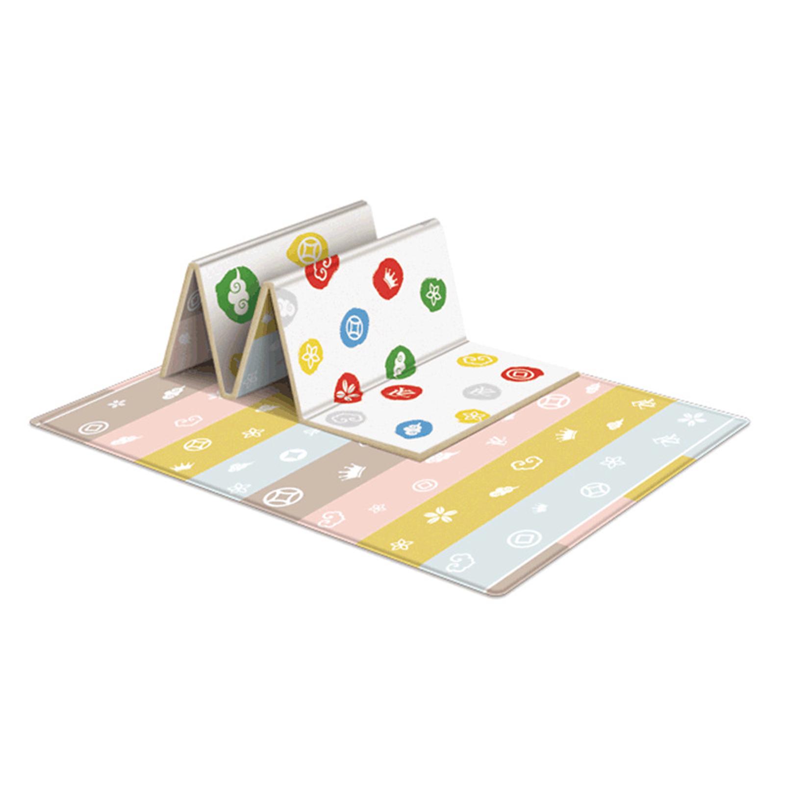 

Складной игровой коврик, детские игрушки, коврик для ползания для младенцев, семейные игровые коврики, 180×100 см, водонепроницаемый ковер, безопасный ПЭ для детей, для пола в помещении 180cmx100cm розовый