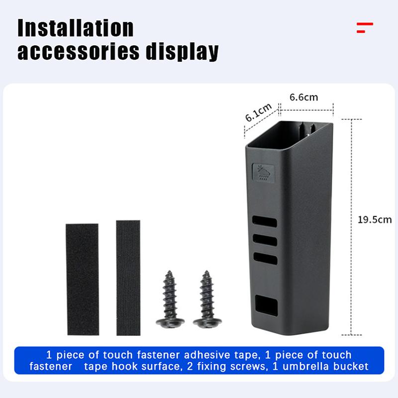 Umbrella Holder for Vehicle Car Boot Storage Box Space Saving Bin Keeps Car Organized  for Rainy Season