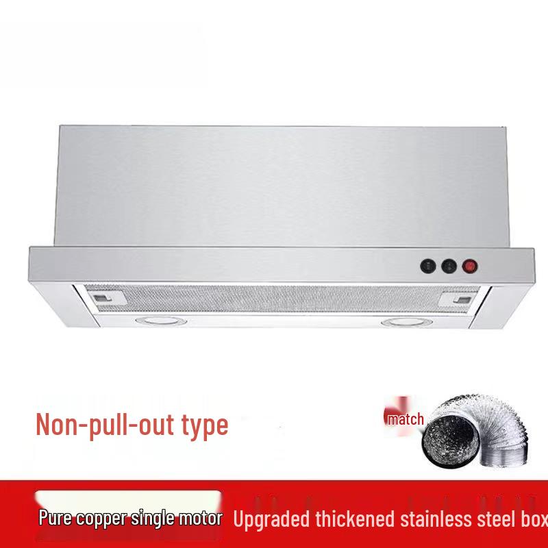 

Встраиваемая выдвижная вытяжка 60 см, Компактная верхняя вытяжка для кухонного шкафа, Скрытый дизайн