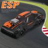 Remote Control Drift Car, 2.4GHz 1:16 Scale 4WD 50KM H High Speed Model Vehicle with Gyro, LED Lights Drifting Tires,
