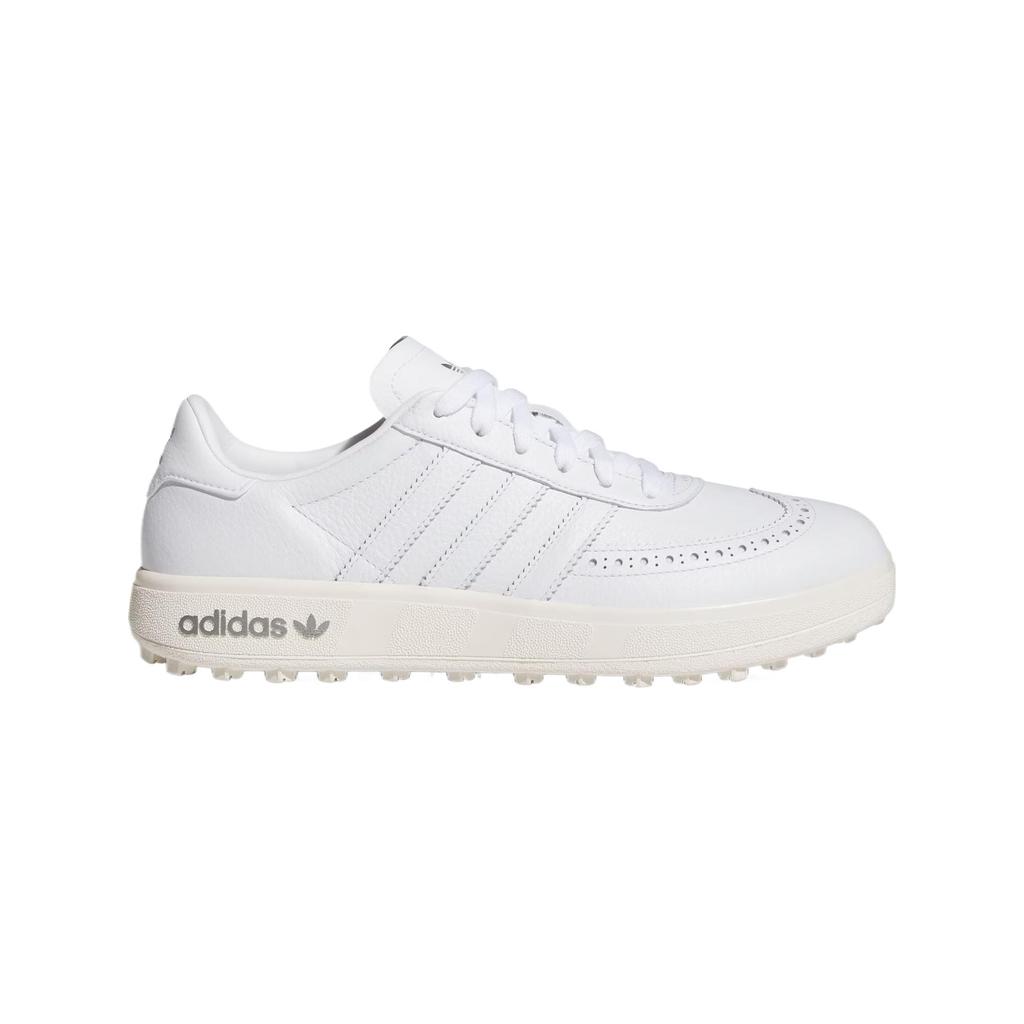 adidas Coursecup Spikeless Golf Weiß Eisen Metallic Unisex Sneaker Wolkenweiß Off-White IH2264