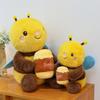 Honeybee Plush With Pp Cotton Filling Perfect For Kid Sleep And Gifts