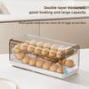 Automatic Rolling Egg Rack Holder Storage Box Refrigerator Egg Organizer Dispenser