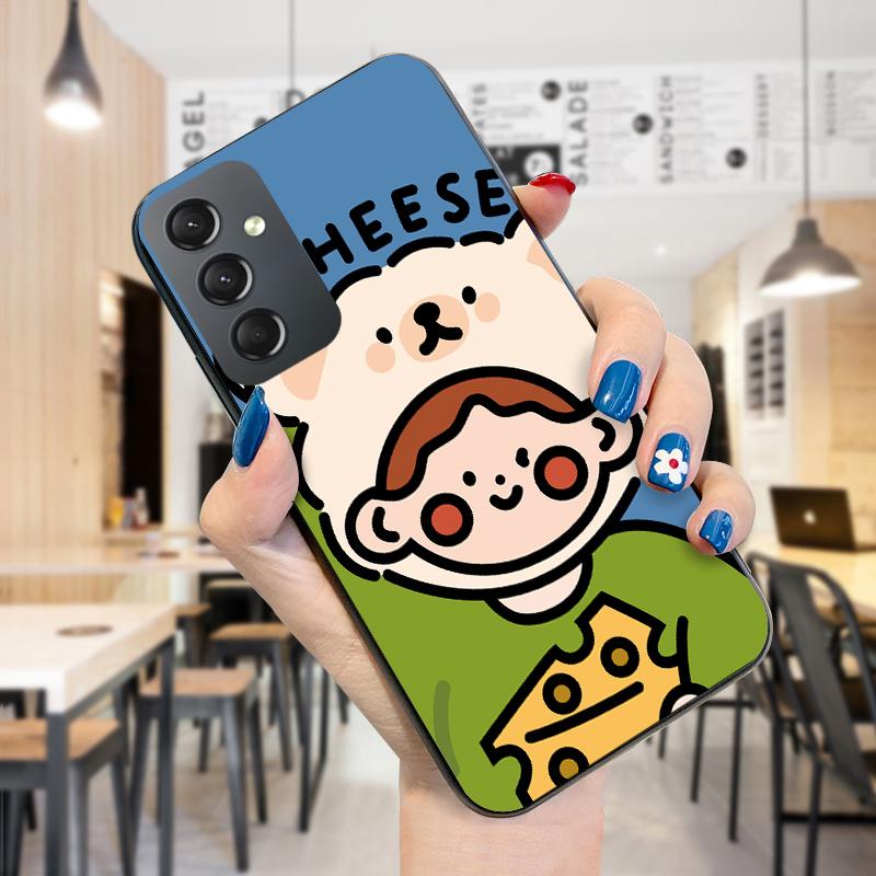 Painted Pattern Phone Case Shockproof Soft Silicone TPU Protective Phone Casing for Samsung Cover