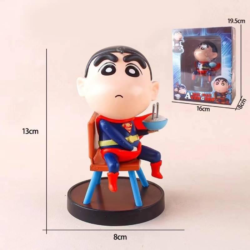 Anime Figure Pvc Decor For Car Display Superman