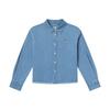 HAZZYS Women's PHIZ Series Washed Denim Long-Sleeve Shirt
