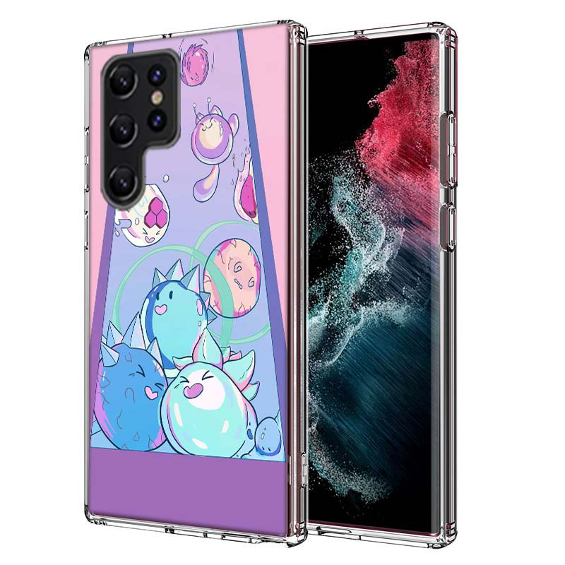 S-Slime R-Rancher Game Capa Phone Case For Samsung S26 Ultra S25 Edge Galaxy S23 S21 S20 S24 FE S22 S10 Plus Cover Clear TPU She