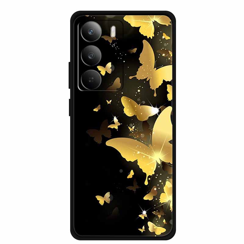 TPU Phone Case For Realme C75 C75X 4G Soft Silicone Cases Back Cartoon Patterns Cover Funda C 75 RMX3941 Fashion Luxury Bumper