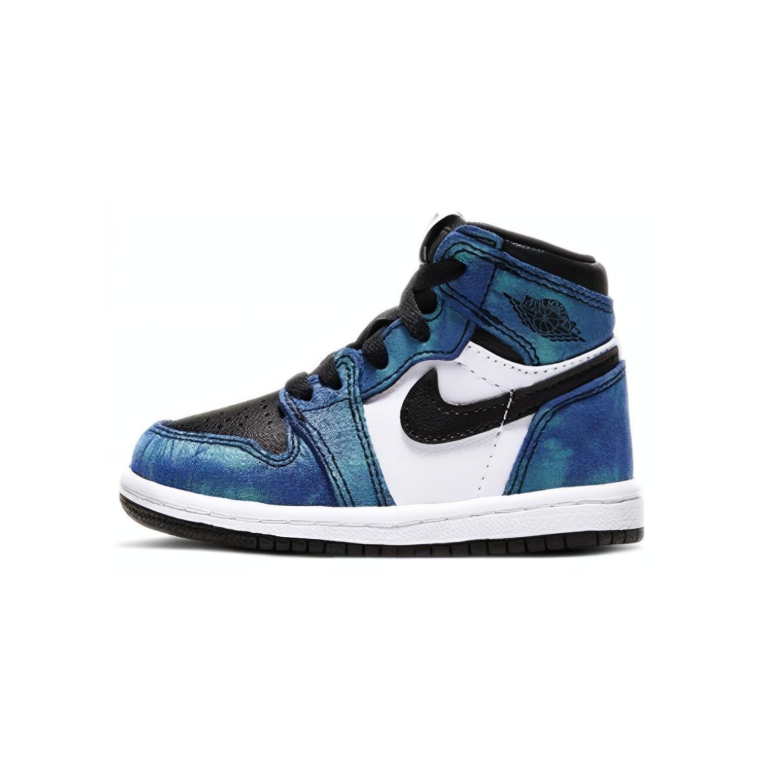 (TD) Air Jordan 1 Retro High OG Tie-Dye Baby CU0450-100 EU 17