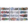 12pcs Fake Tattoo Sticker Temporary Waterproof Sweatproof Unisex Full Arm Tattoos Stickers