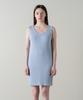 Noing Layered Knit Dress (Sky Blue)