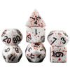 7pcs DND Dice D20 D12 D10 D8 D6 D4 for DND Table Board Game Running Group Acrylic Polyhedral Dice Set