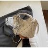 Ballet style rhombus chain handbag women's 2025 new niche single shoulder underarm bag fashionable versatile messenger bag